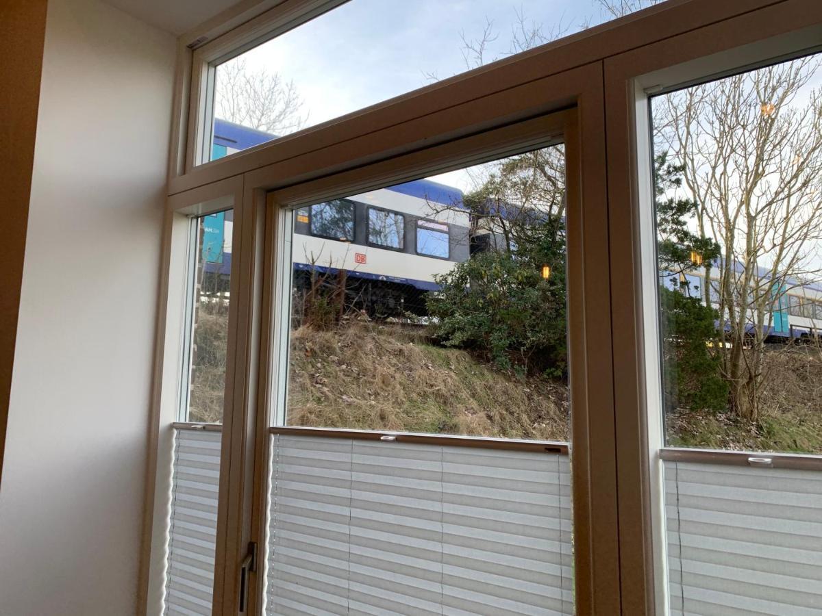 Altes Bahnhofsvorsteherhaus Wohnung Unten Husum  Luaran gambar