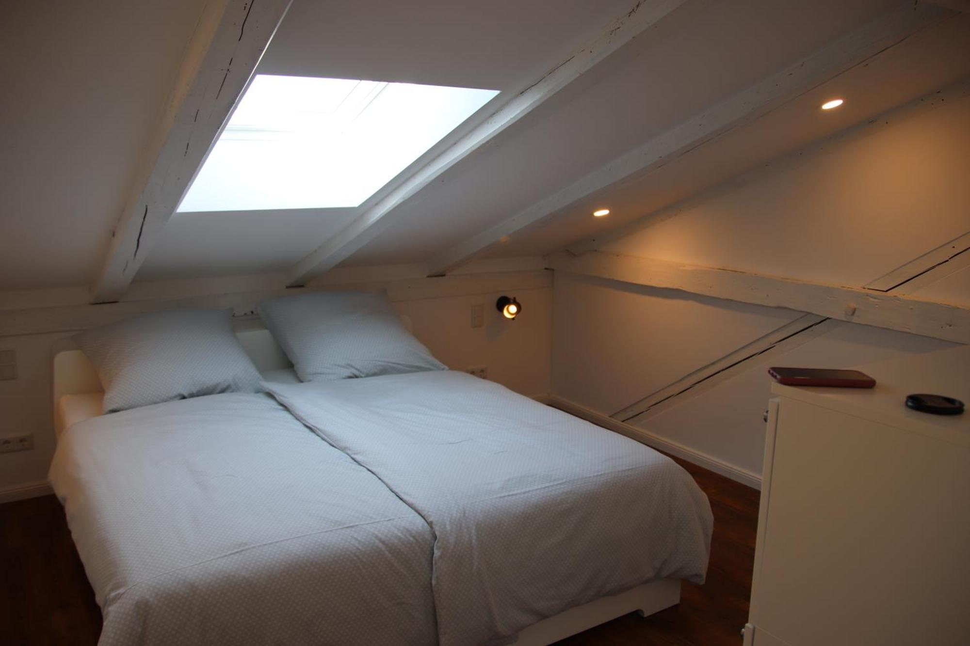 Altes Bahnhofsvorsteherhaus Wohnung Unten Husum  Luaran gambar
