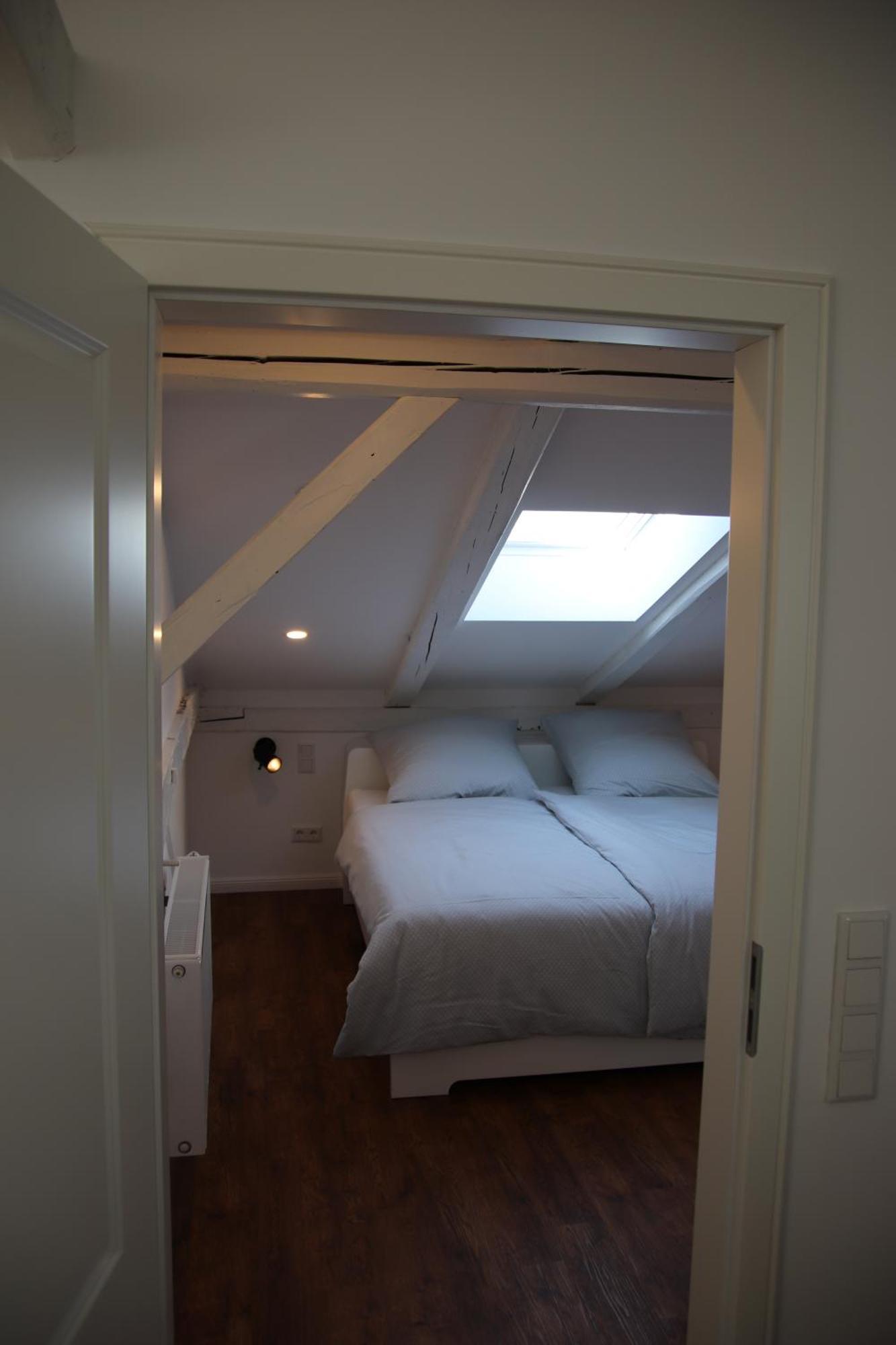 Altes Bahnhofsvorsteherhaus Wohnung Unten Husum  Luaran gambar